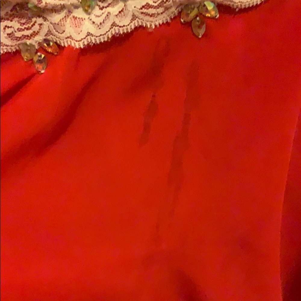 Red Formal Dress - Picture 3 of 8